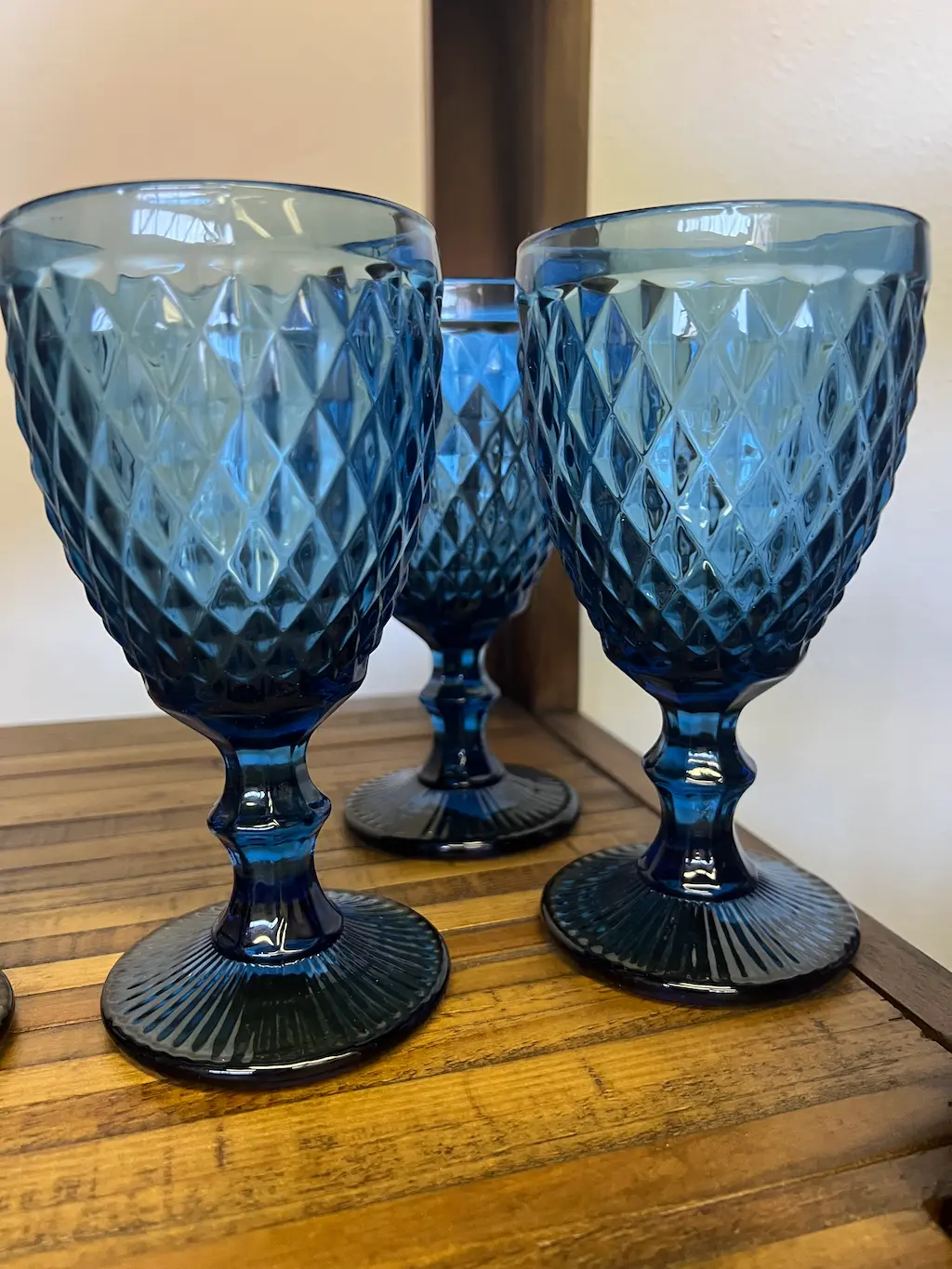 Glass goblet 7